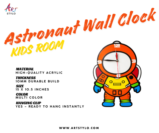 Astronaut Wall Clock