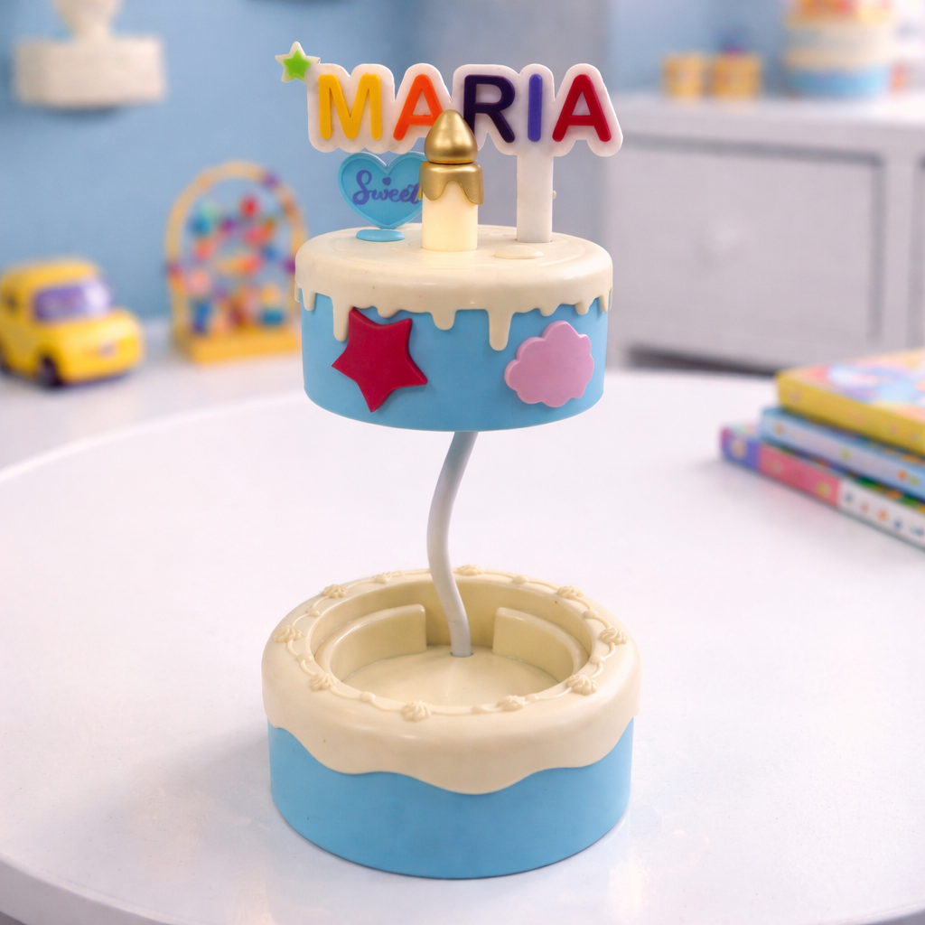 KIDS CAKE LAMP – Personalized Birthday Gift